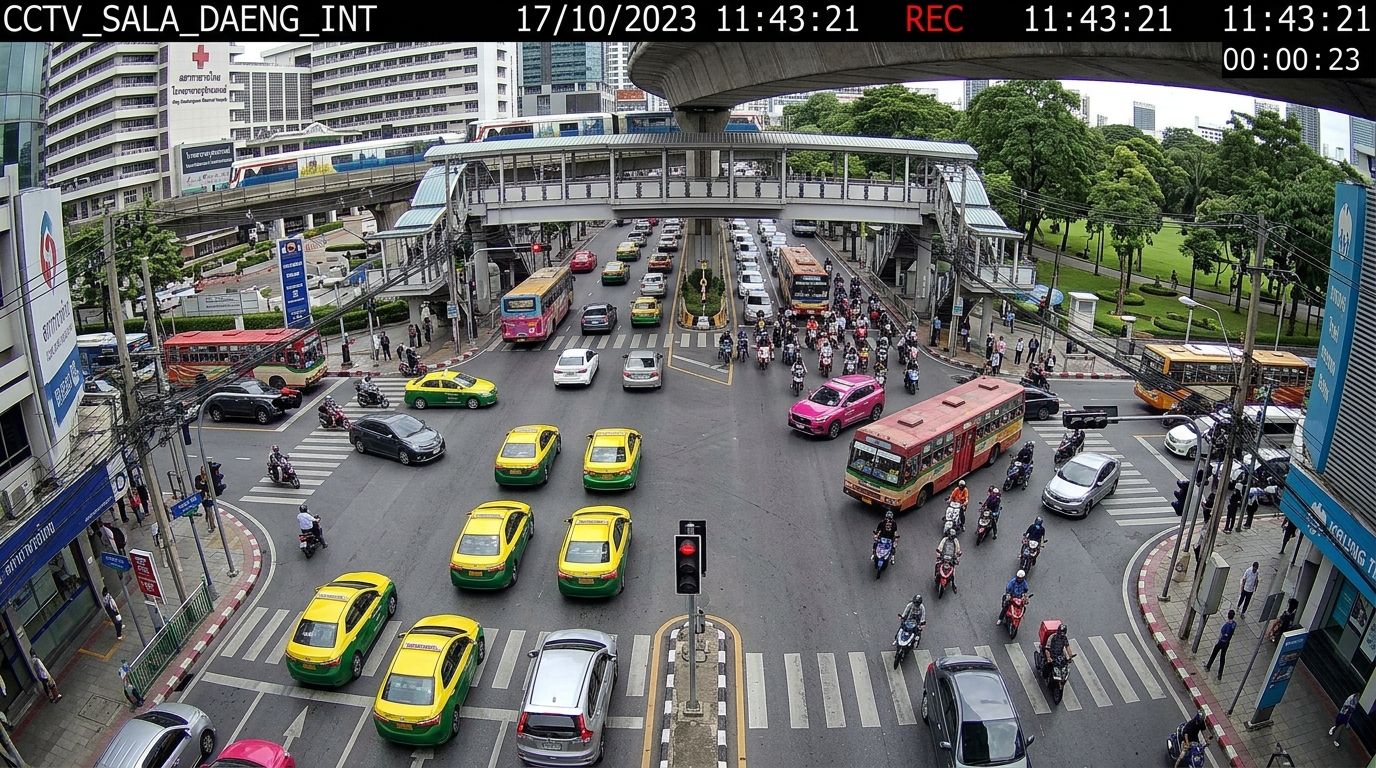 CCTV แยกศาลาแดง